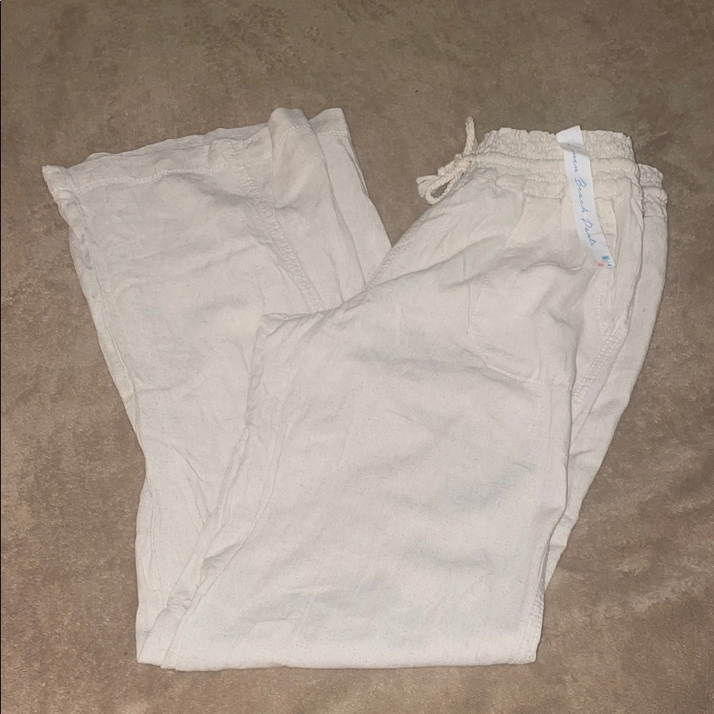 Women's Linen Beach Pants